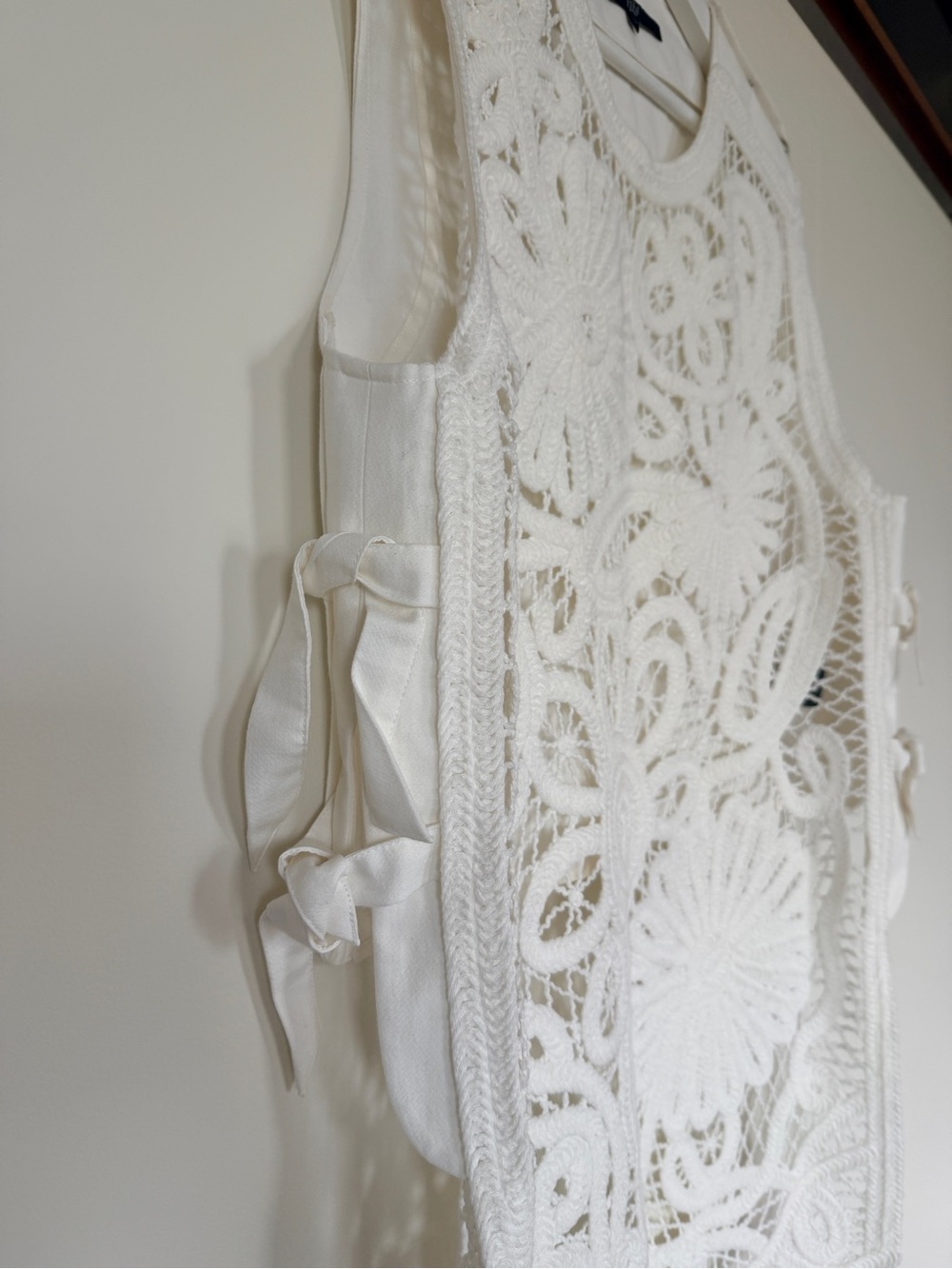 Tibi Mateo Crochet Apron Top - Picture 6 of 9